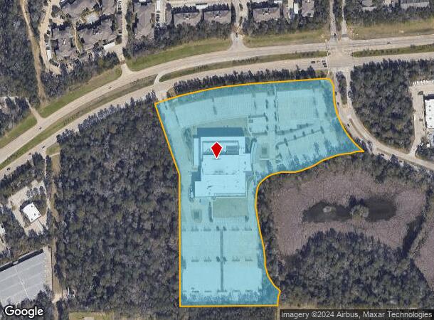  100 Fellowship Dr, Conroe, TX Parcel Map