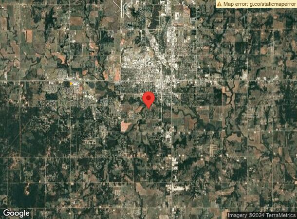  621 S Country Club Rd, Stillwater, OK Parcel Map