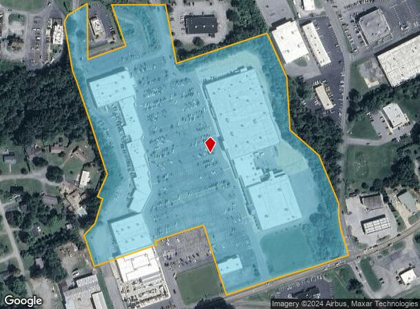  1317 Tusculum Blvd, Greeneville, TN Parcel Map