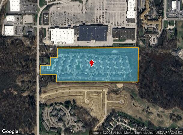  3736 Fairway Park Dr, Copley, OH Parcel Map