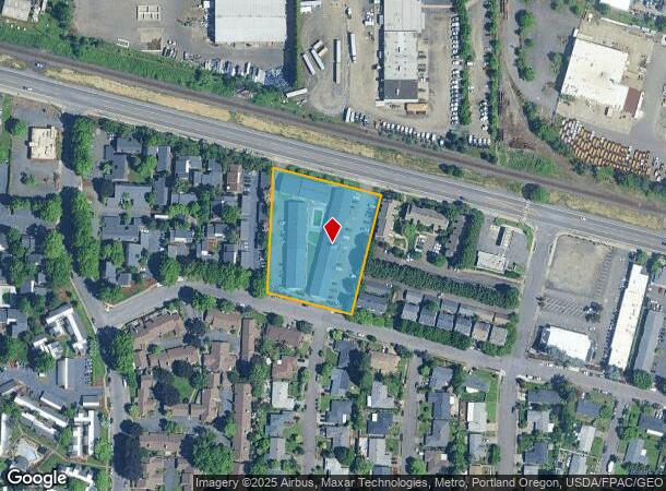  12800 Ne Sandy Blvd, Portland, OR Parcel Map