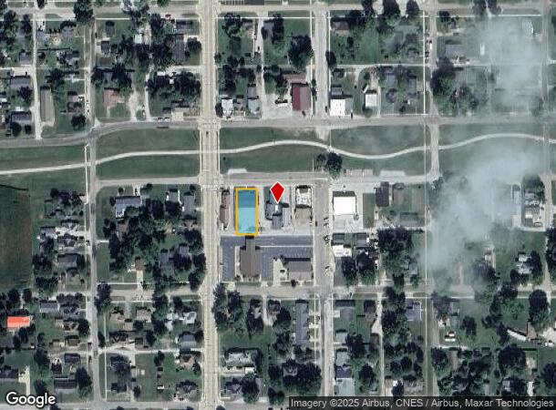  105 E South Main St, Oakwood, IL Parcel Map