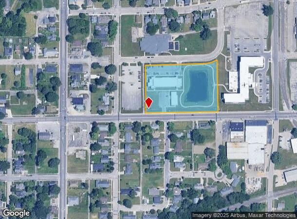 805 W 13Th St, Anderson, IN Parcel Map