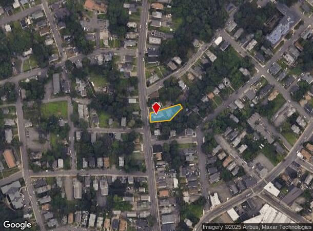  96 Hill St, Waterbury, CT Parcel Map