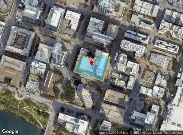  110 E 2Nd St, Austin, TX Parcel Map