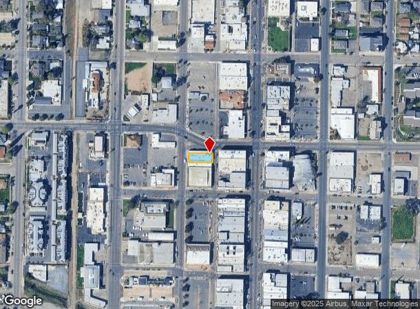 33 W Putnam Ave, Porterville, CA Parcel Map