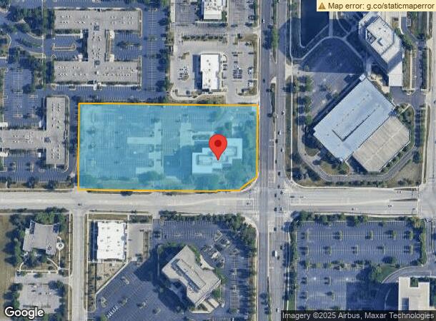  1300 E Woodfield Rd, Schaumburg, IL Parcel Map