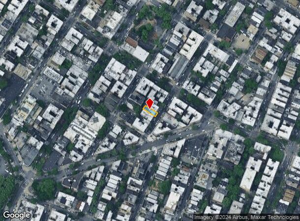  2381 Belmont Ave, Bronx, NY Parcel Map