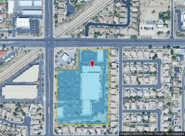  1157 N Ellsworth Rd, Mesa, AZ Parcel Map