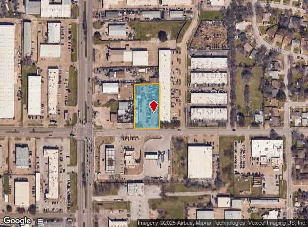  3367 Conflans Rd, Irving, TX Parcel Map