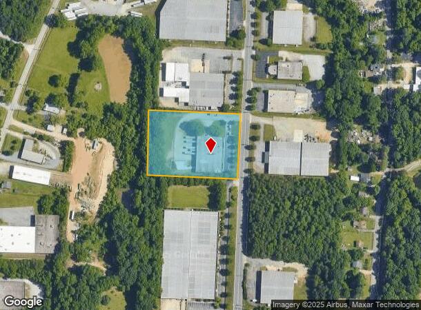  648 Southwest St, High Point, NC Parcel Map