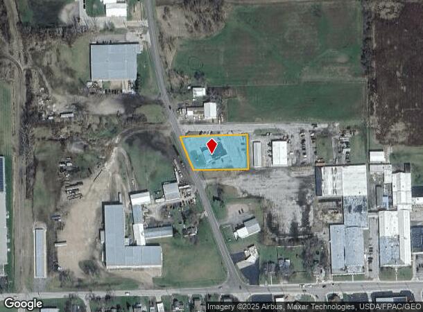 1056 N Ottokee St, Wauseon, OH Parcel Map