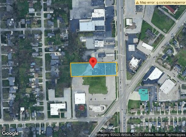  3209 N Anthony Blvd, Fort Wayne, IN Parcel Map