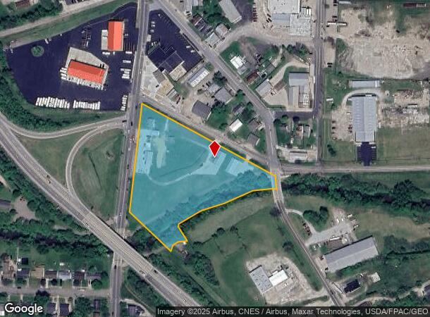  222 S Broad St, Lancaster, OH Parcel Map