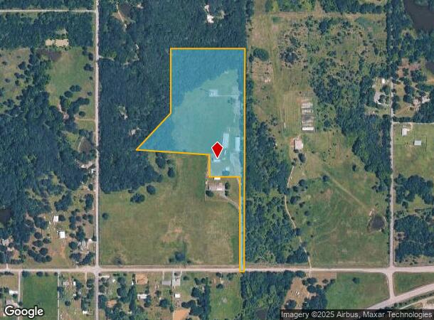 7210 Old Taft Rd, Muskogee, OK Parcel Map