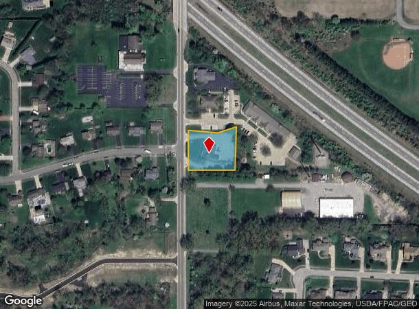  525 N Broad St, Canfield, OH Parcel Map