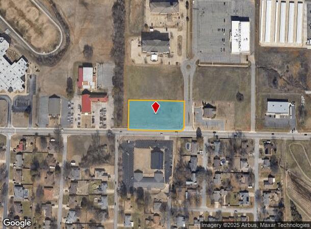 1109 E Pointer Trl, Van Buren, AR Parcel Map
