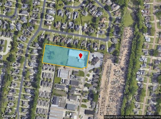 6308 Quin Dr, Baton Rouge, LA Parcel Map