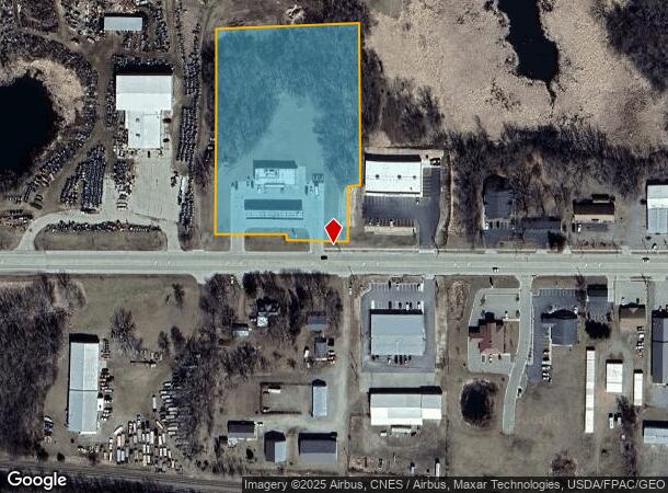 841 Parker Ave W, Dassel, MN Parcel Map