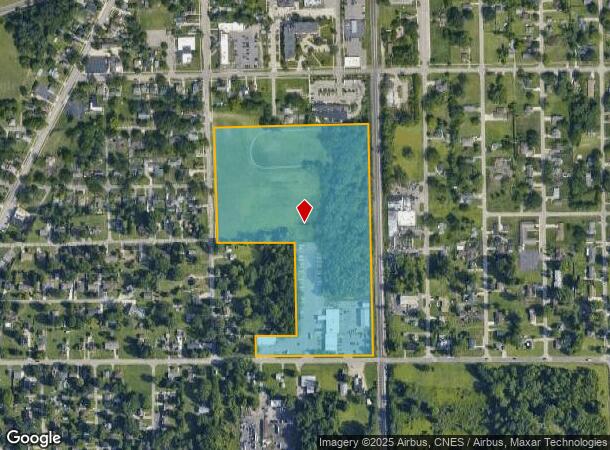 36540 Grant St, Romulus, MI Parcel Map