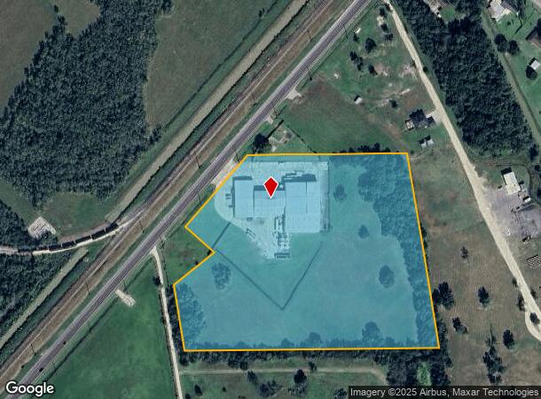 10463 Highway 124, Beaumont, TX Parcel Map