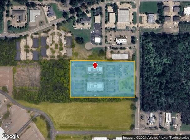  713 S Pear Orchard Rd, Ridgeland, MS Parcel Map