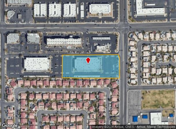  375 E Warm Springs Rd, Las Vegas, NV Parcel Map