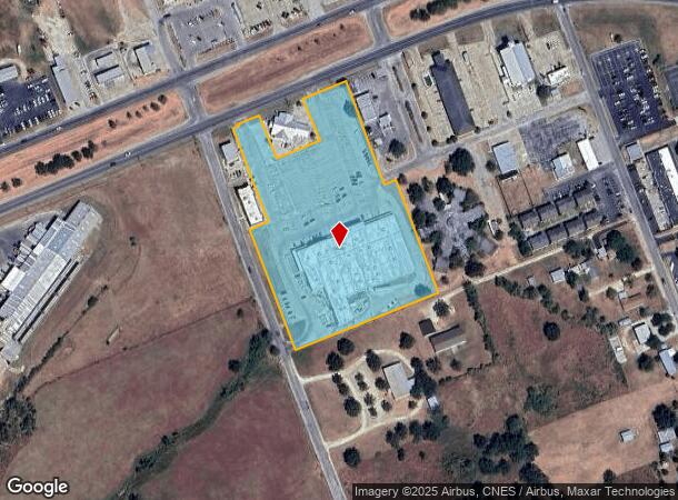  1620 E Sarah Dewitt Dr, Gonzales, TX Parcel Map