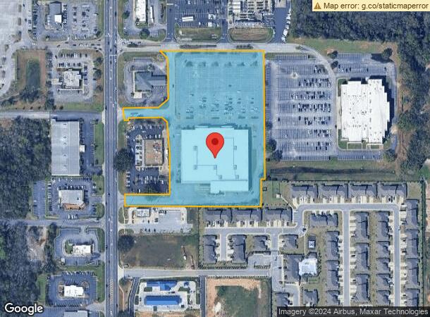  845 Schillinger Rd S, Mobile, AL Parcel Map