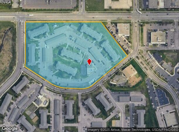 4100 W Valhalla Blvd, Sioux Falls, SD Parcel Map