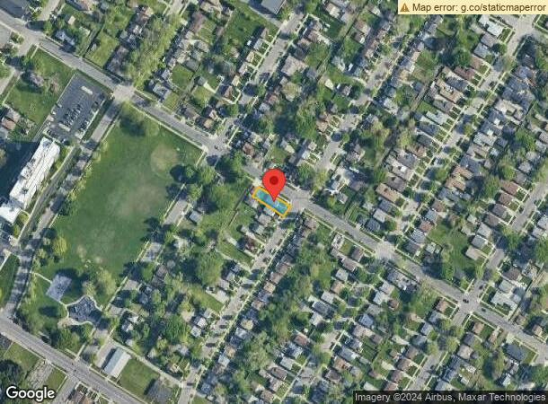  2600 S Deacon St, Detroit, MI Parcel Map