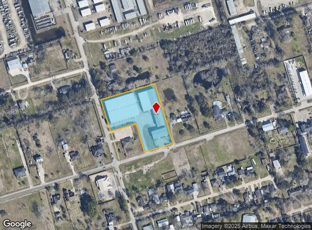 1024 Delesandri Ln, Kemah, TX Parcel Map