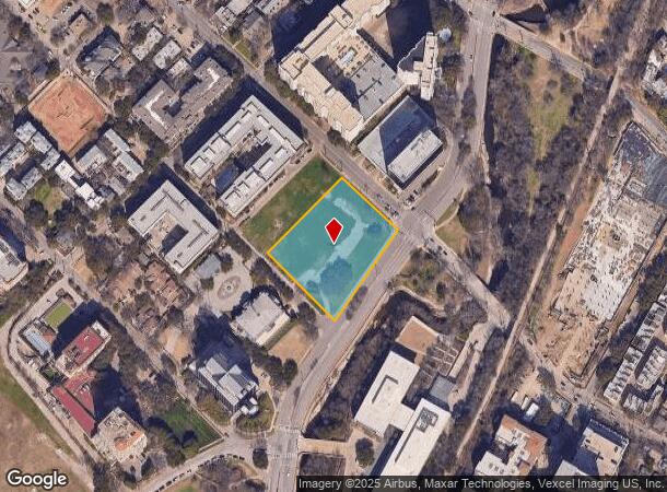 3015 Cedar Springs Rd, Dallas, TX Parcel Map