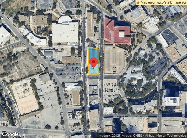  610 N Main Ave, San Antonio, TX Parcel Map