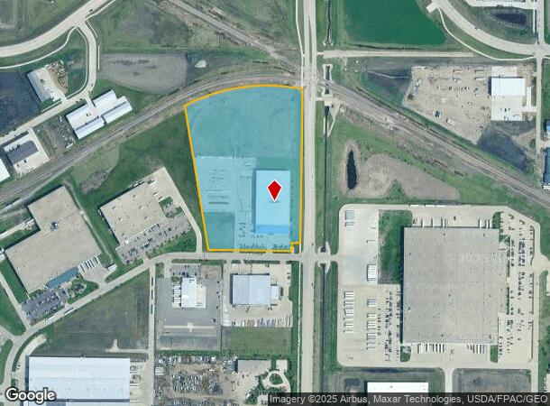 1602 45Th St N, Fargo, ND Parcel Map