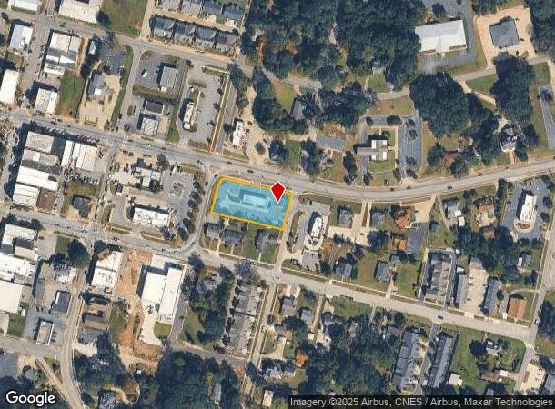 300 E Franklin St, Hartwell, GA Parcel Map