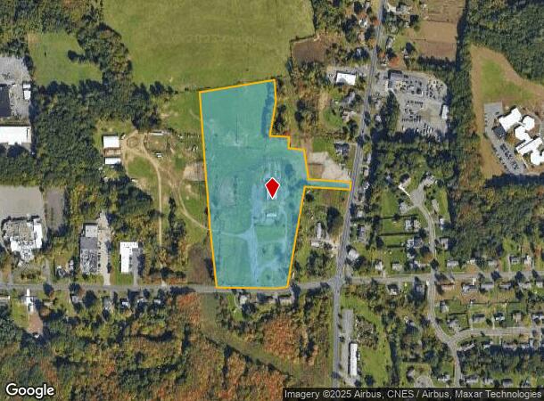 32 Shoemaker Ln, Agawam, MA Parcel Map