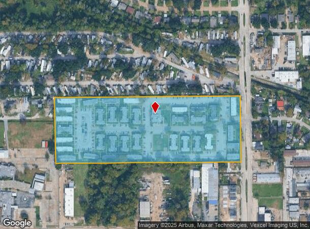 5631 Yale St, Houston, TX Parcel Map