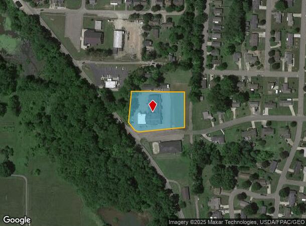  1100 Fairy Falls Dr, Coshocton, OH Parcel Map