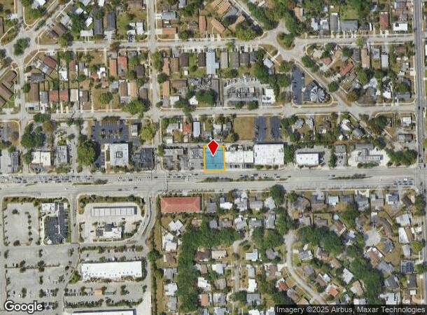  5727 Hollywood Blvd, Hollywood, FL Parcel Map