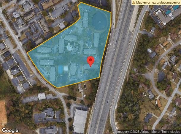  1250 Augusta Pkwy W, Augusta, GA Parcel Map