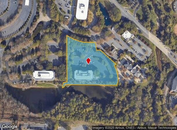  4135 Southstream Blvd, Charlotte, NC Parcel Map