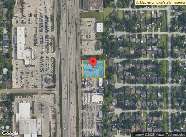  9214 North Fwy, Houston, TX Parcel Map