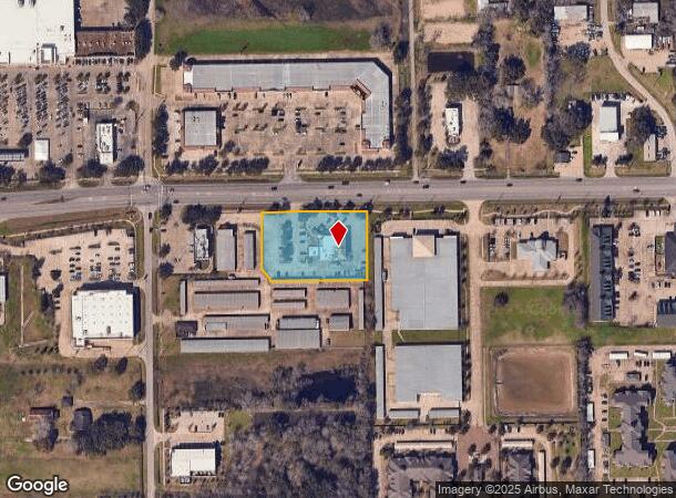 8126 Broadway St, Pearland, TX Parcel Map