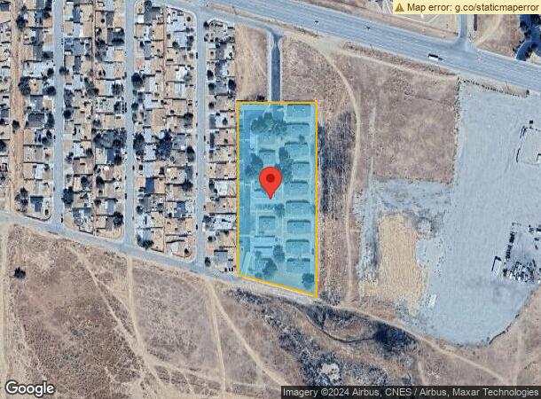  1592 Barstow Rd, Mojave, CA Parcel Map