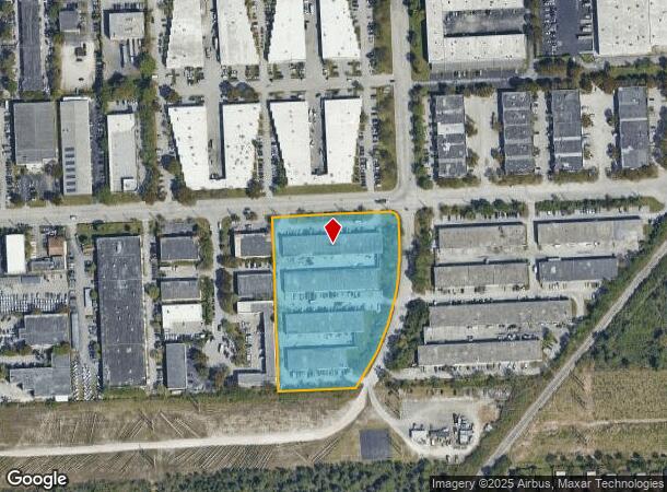  12240 Sw 130Th St, Miami, FL Parcel Map