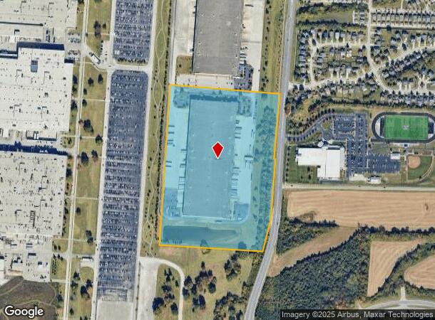  6201 Global Distribution Way, Louisville, KY Parcel Map