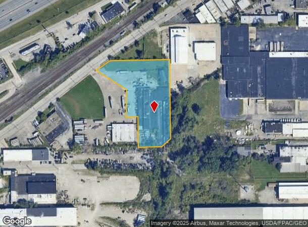 21500 Saint Clair Ave, Euclid, OH Parcel Map