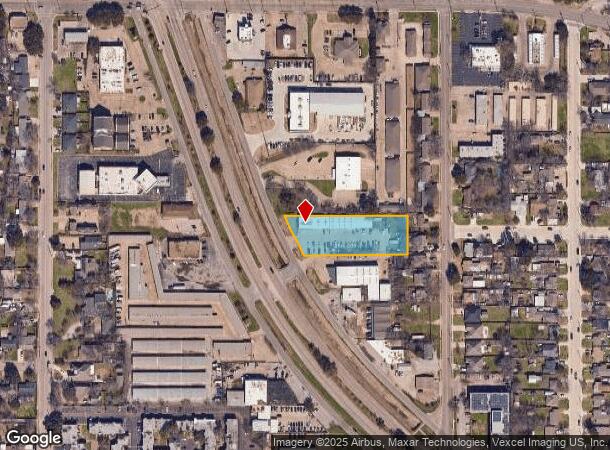  1605 W Irving Blvd, Irving, TX Parcel Map