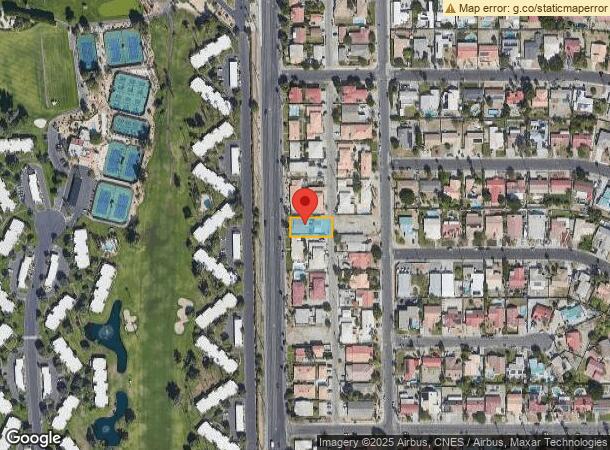  28670 Landau Blvd, Cathedral City, CA Parcel Map